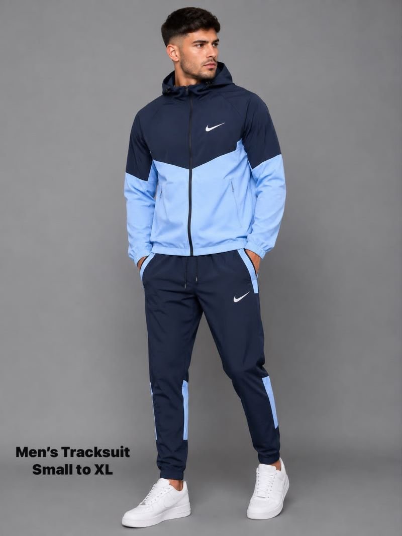 Nike Chevron Colourblock Tracksuit Set - Image 3