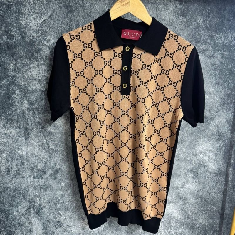 Gucci GG Monogram Polo Shirt & Shorts Set - Image 3