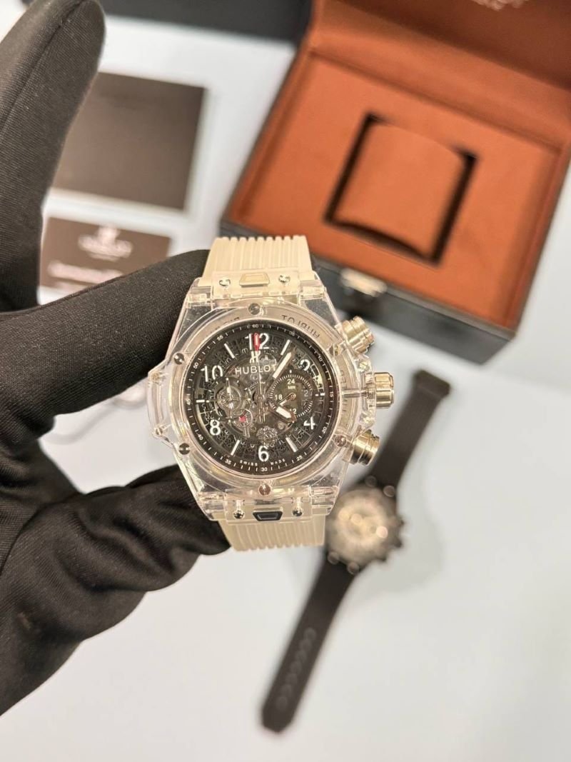 Automatic Skeleton Chronograph Hublot Watches - Image 3