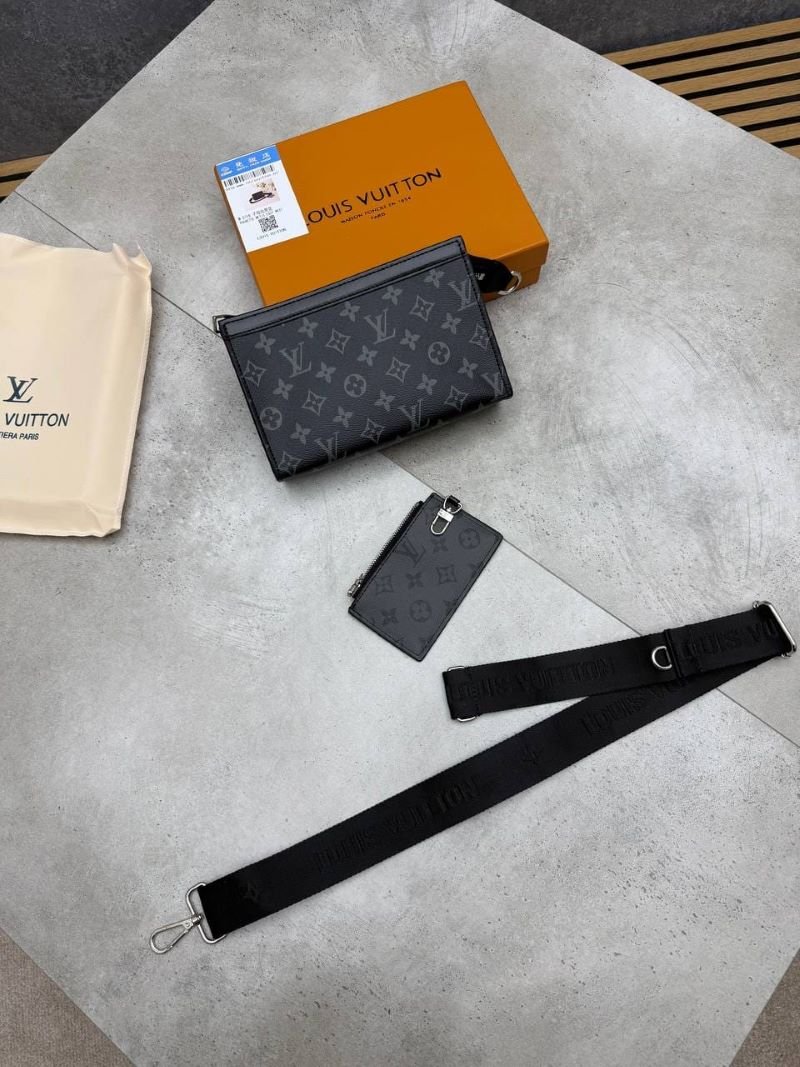 The Louis Vuitton Monogram 2-in-1 Crossbody Messenger Bag - Image 3