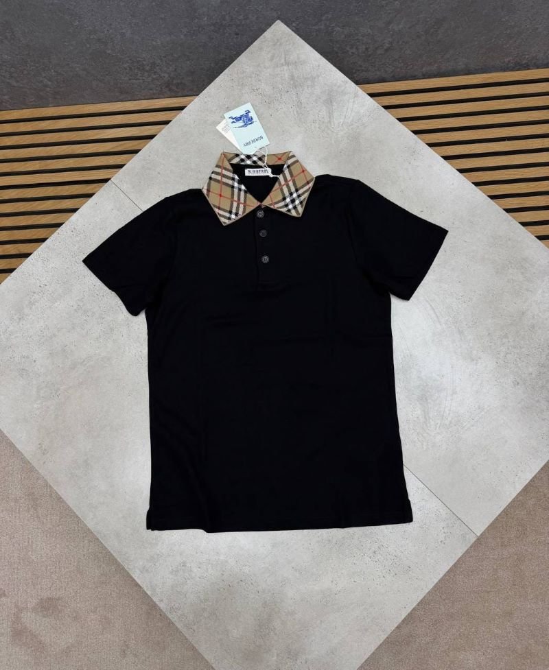 Burberry Vintage Check Collar Polo Shirt - Image 3