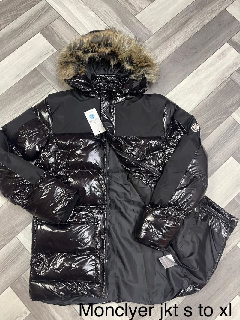 Moncler Shiny Down Puffer Parka Jacket - Image 3