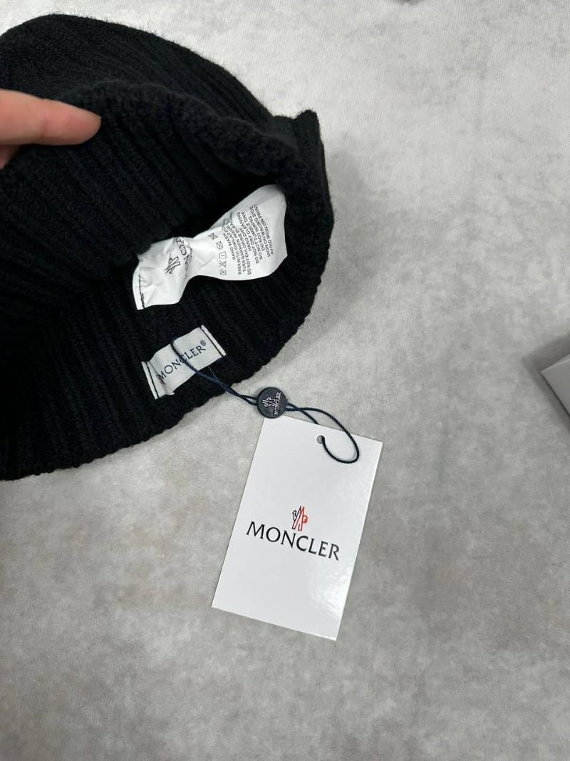 Luxury Designer Prada, Stone Island & Moncler Ribbed Knit Beanie Gift Box Collection - Image 5