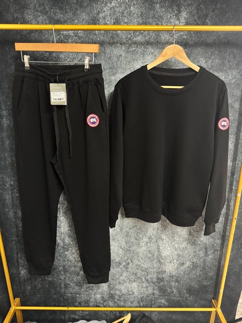 Canada Goose Fleece Crewneck & Jogger Tracksuit Set - Image 4