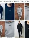 BOSS Men's Fleece Hoodie Tracksuit Set