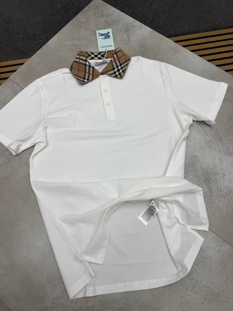 Burberry Vintage Check Collar Polo Shirt - Image 4