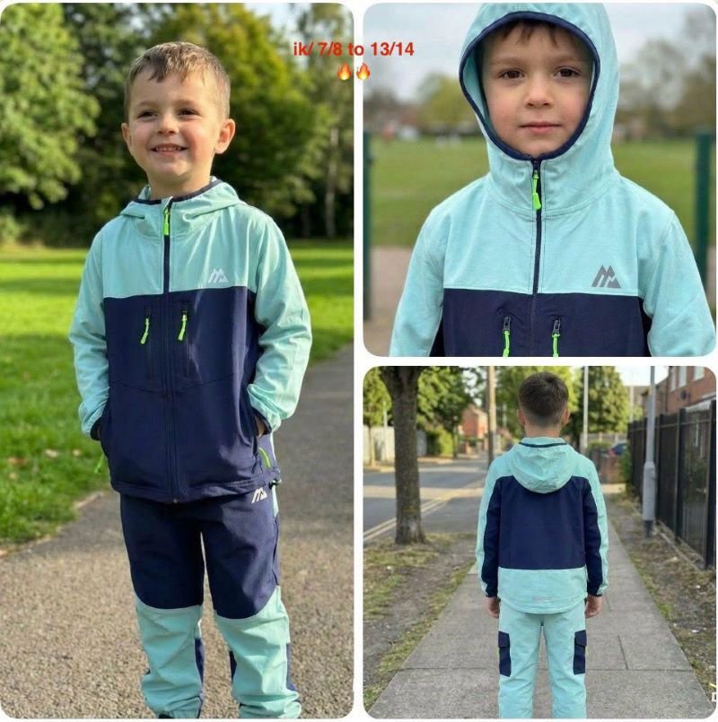 Kids Luxury & Outdoor Hooded Tracksuit Collection Stone Island & Montirex