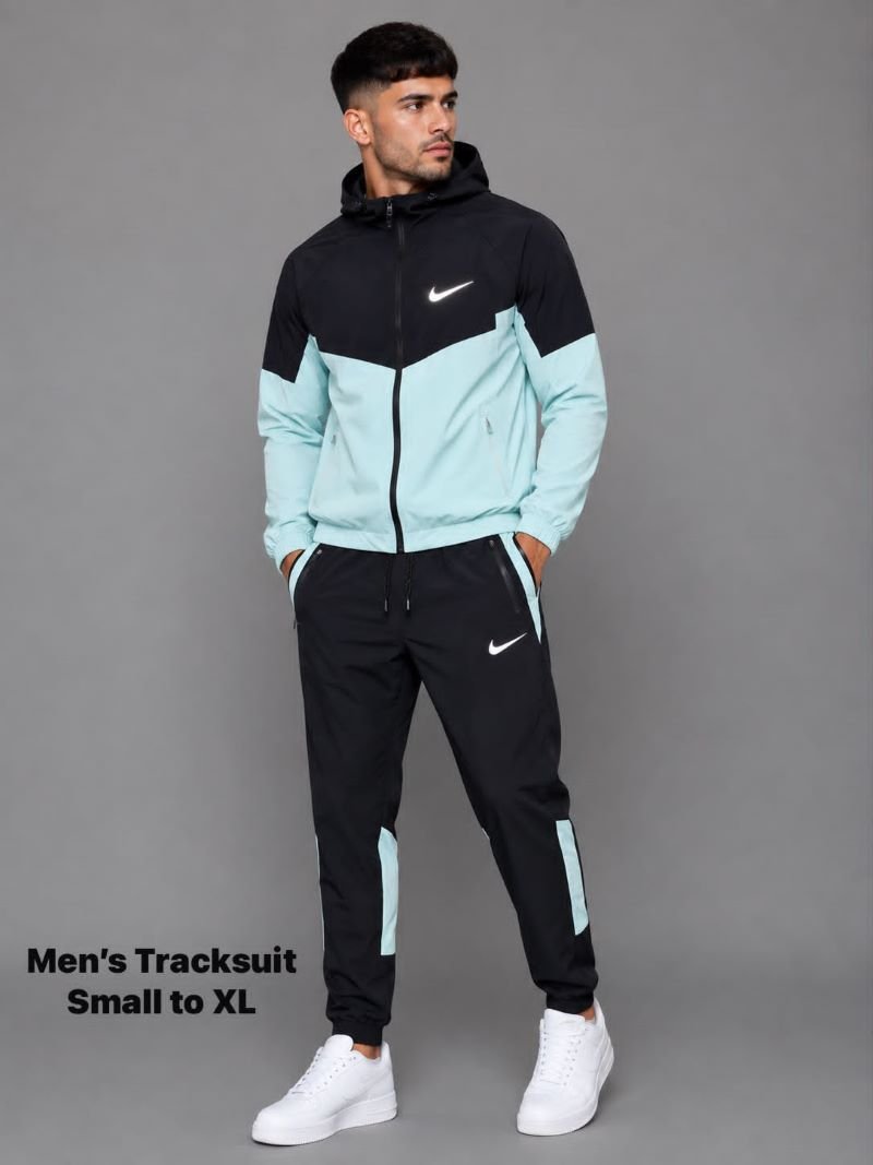 Nike Chevron Colourblock Tracksuit Set - Image 5
