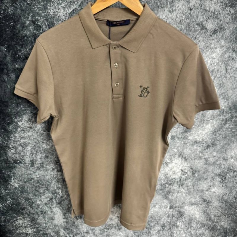 Men's Louis Vuitton LV Embroidered Polo Shirt - Image 5
