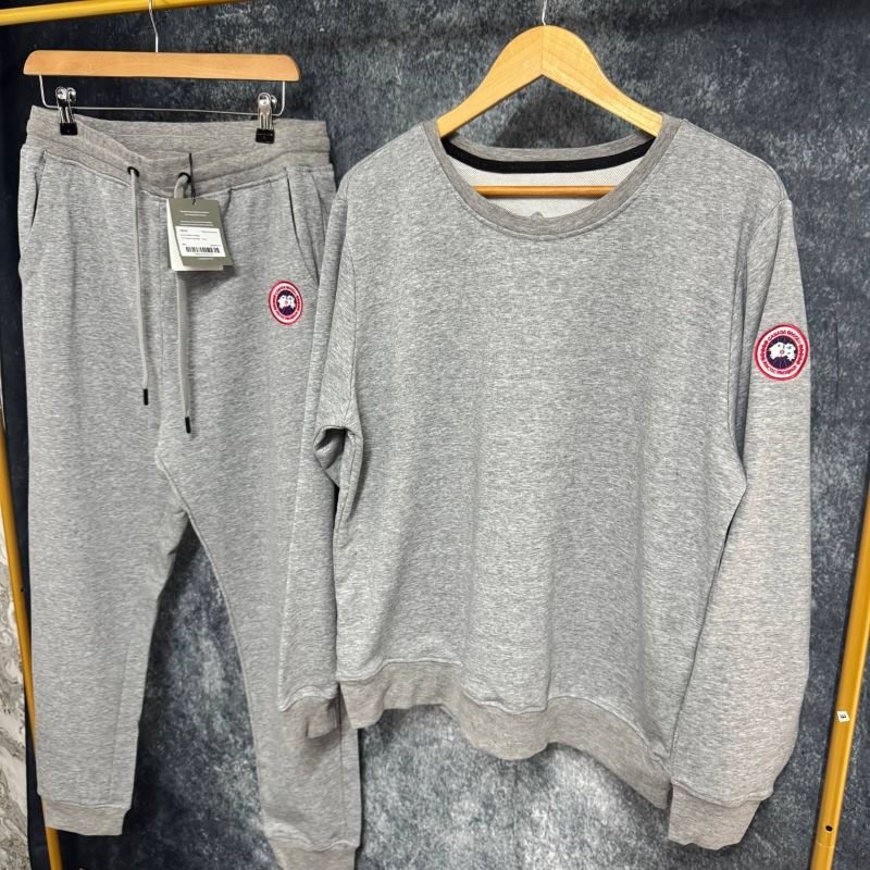 Canada Goose Fleece Crewneck & Jogger Tracksuit Set - Image 5