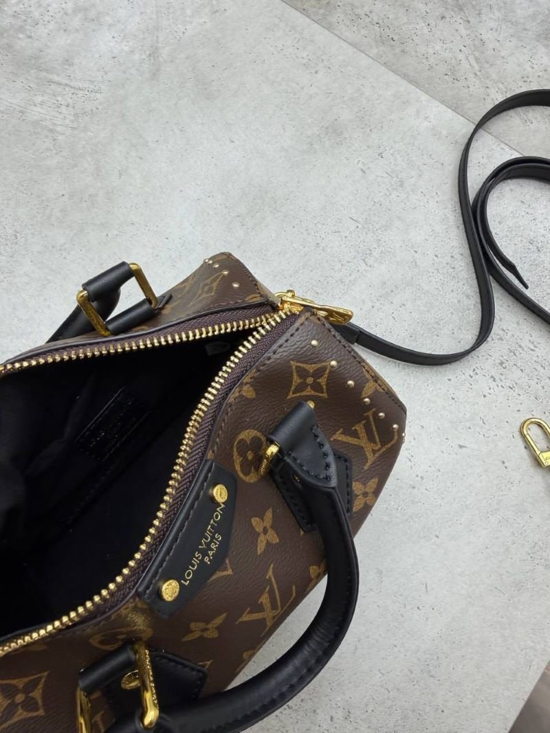 Louis Vuitton Monogram Speedy Trunk Nano Crossbody Bag - Image 5