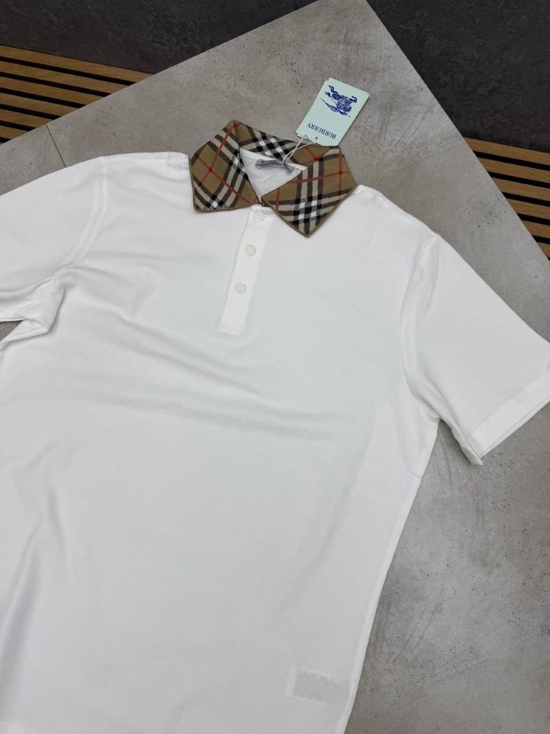 Burberry Vintage Check Collar Polo Shirt - Image 5