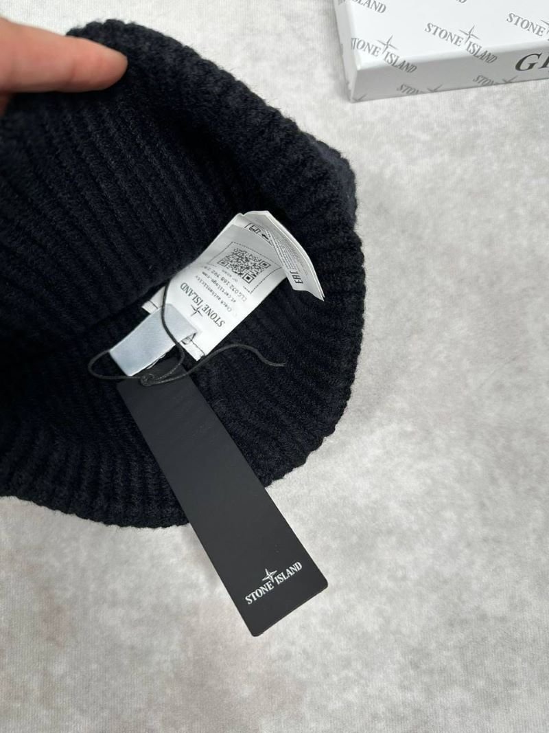 Luxury Designer Prada, Stone Island & Moncler Ribbed Knit Beanie Gift Box Collection - Image 6