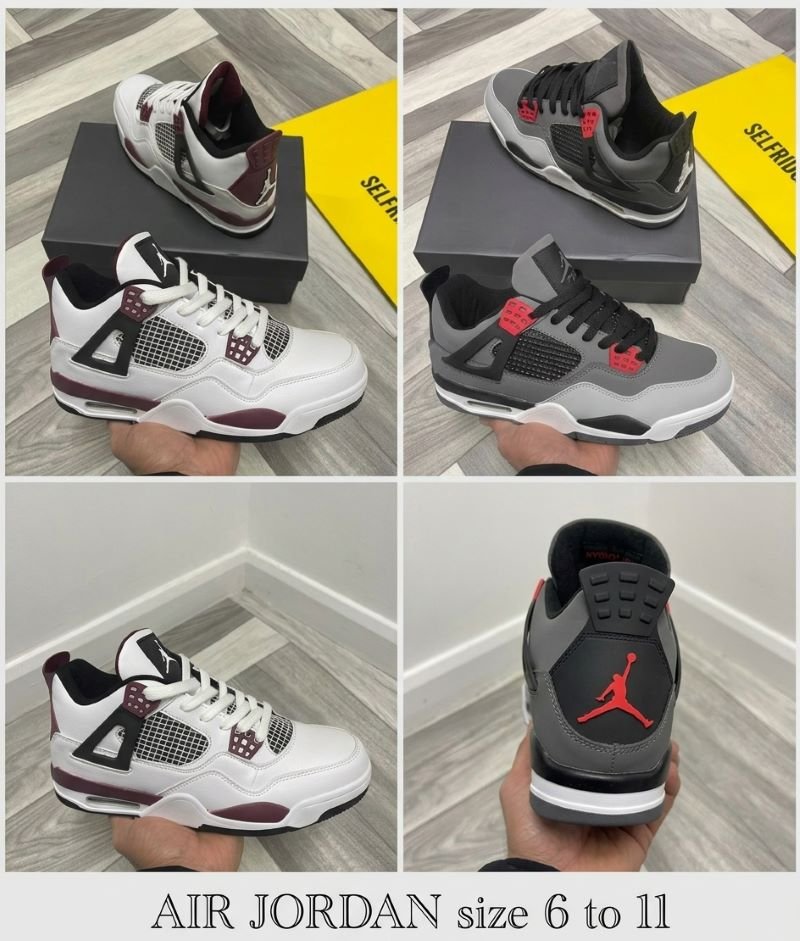 Air Jordan 4 Retro Men's Basketball Sneakers Collection