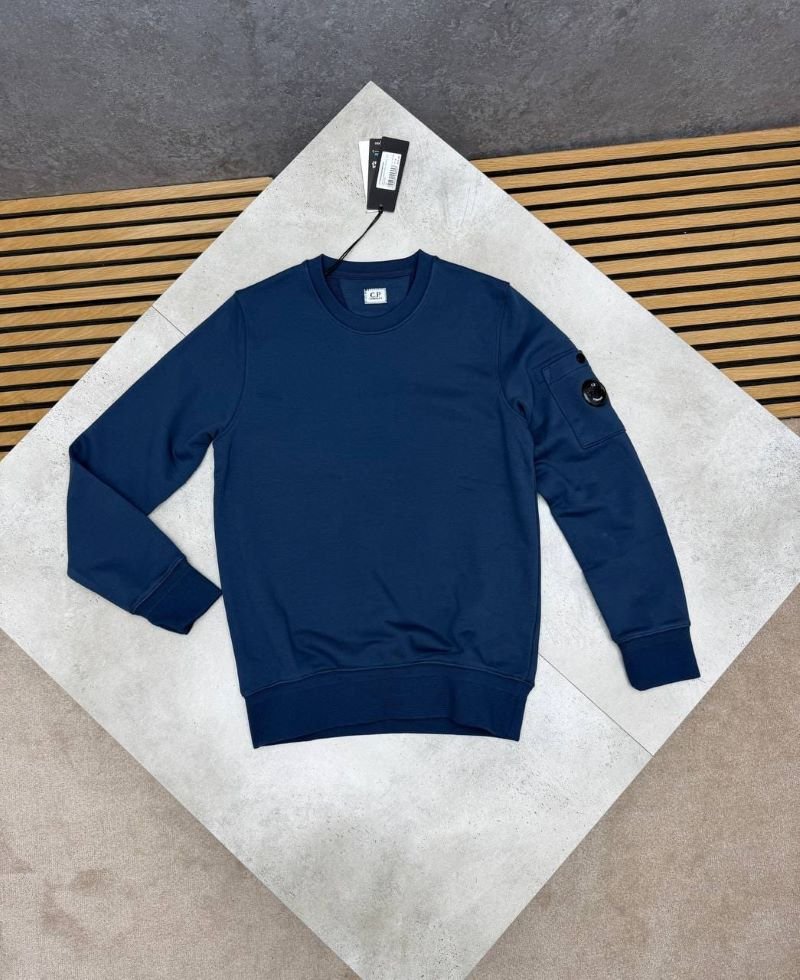 C.P. Company Diagonal Fleece Lens Crewneck Sweatshirt - Image 7
