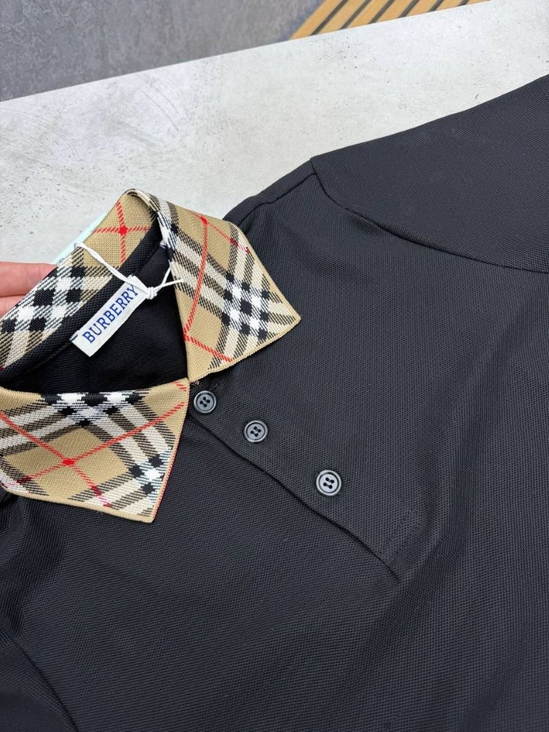Burberry Vintage Check Collar Polo Shirt - Image 6