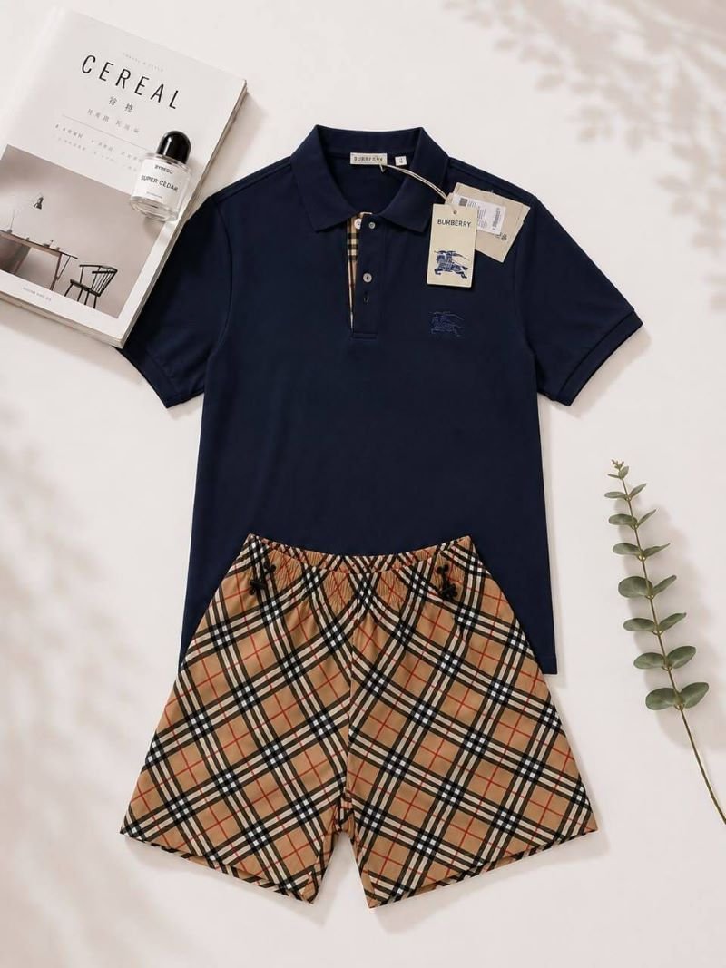 Burberry Vintage Check Polo & Shorts Two-Piece Set - Image 8