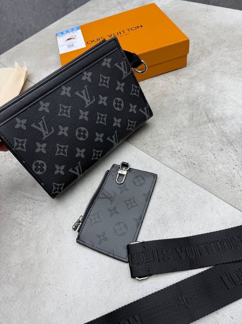 The Louis Vuitton Monogram 2-in-1 Crossbody Messenger Bag - Image 8