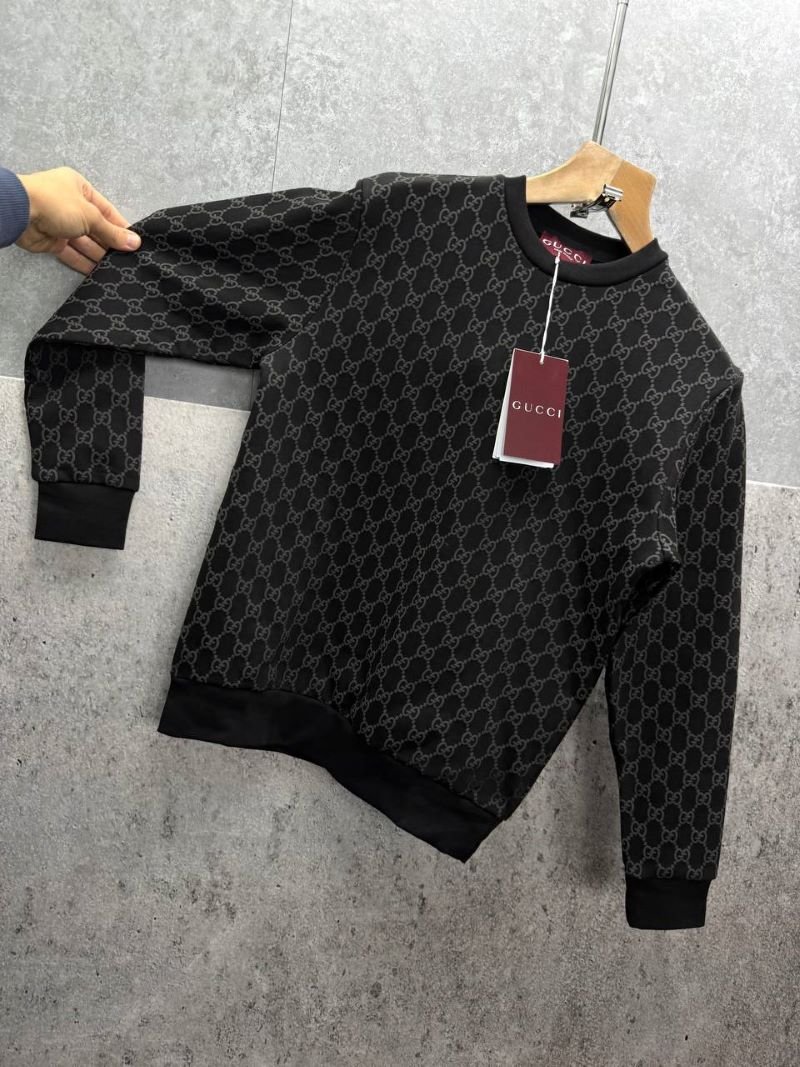 Gucci Embossed Monogram Crewneck Sweatshirt - Premium Designer Pullover - Image 2