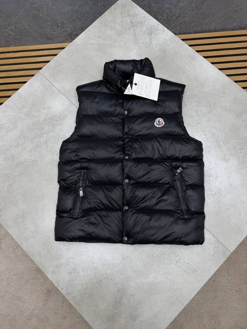 Moncler Men's Classic Shiny Down Gilet Vest