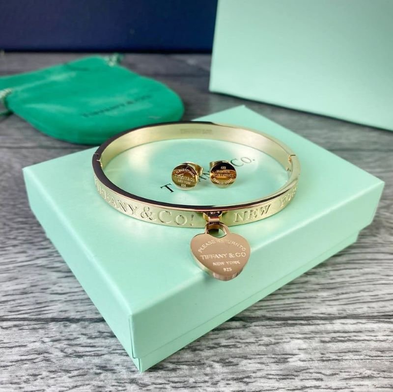 Premium Tiffany & Co. Inspired Jewelry Sets Golden / Silver - Image 2