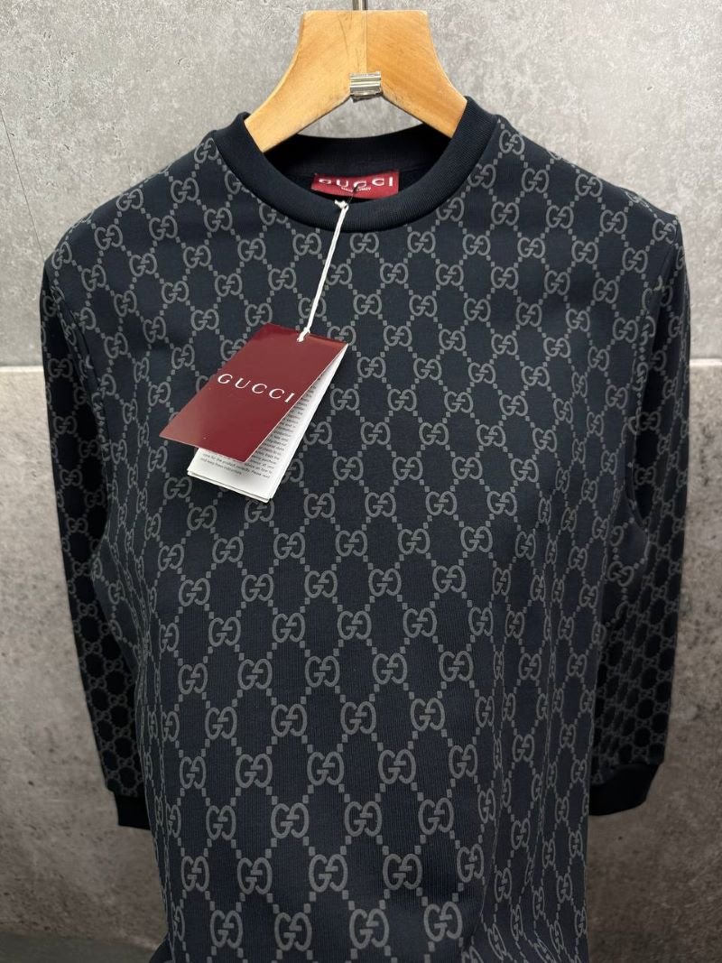 Gucci Embossed Monogram Crewneck Sweatshirt - Premium Designer Pullover - Image 11
