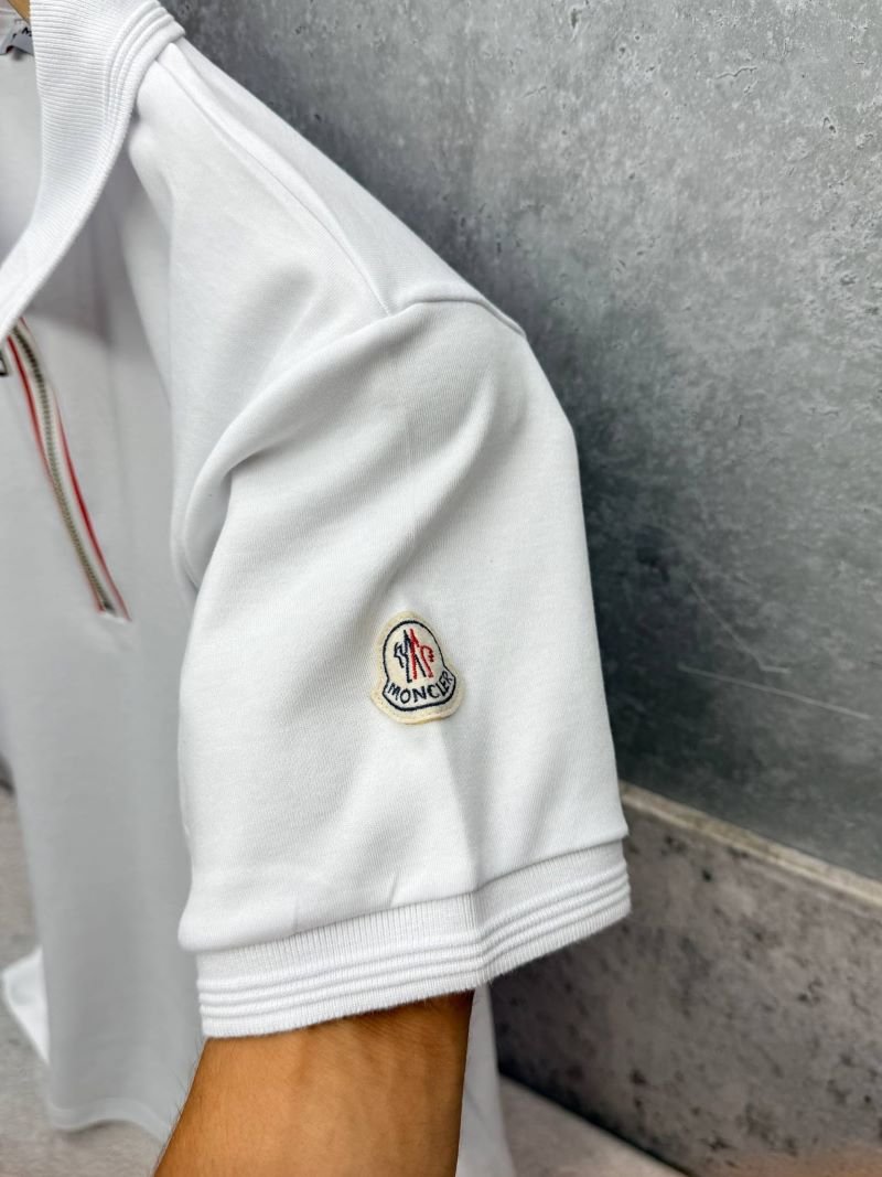 Moncler Designer Quarter-Zip Polo Shirt Collection - Image 10
