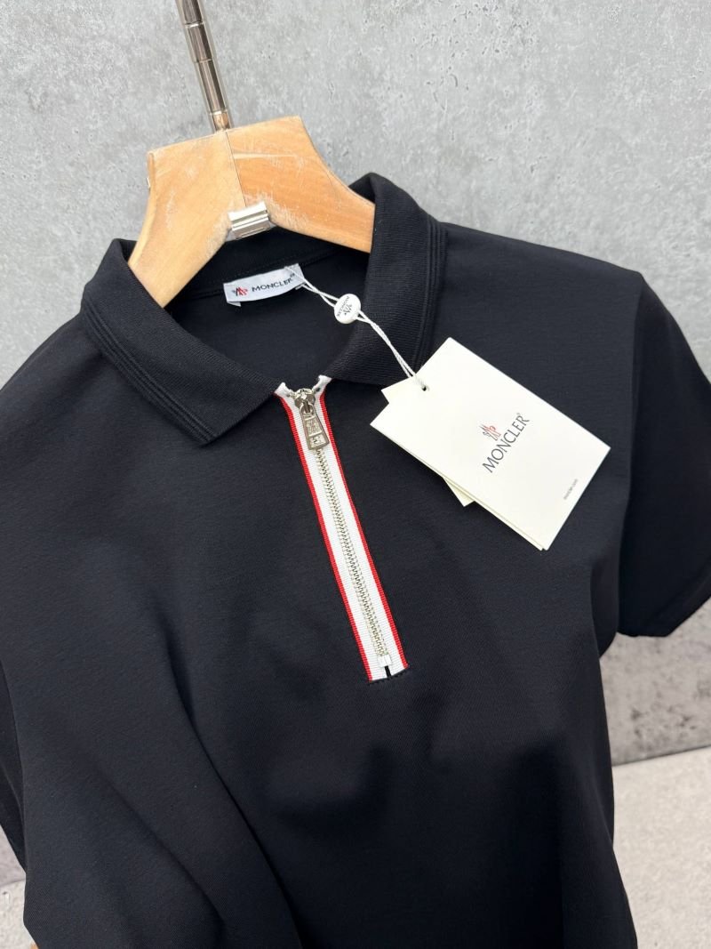 Moncler Designer Quarter-Zip Polo Shirt Collection - Image 12