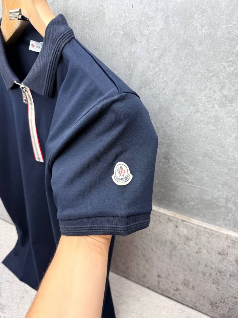 Moncler Designer Quarter-Zip Polo Shirt Collection - Image 13
