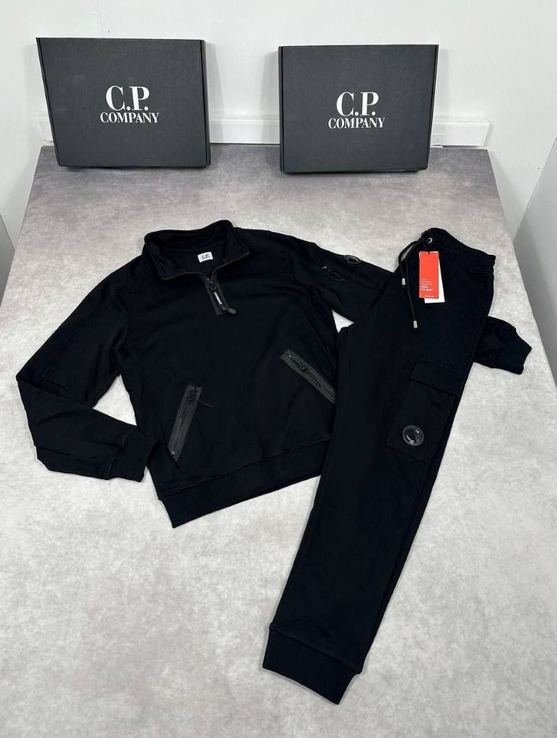 Men's C.P. Company Goggle Lens Full-Zip Hooded Tracksuit and Jogger Set with Box - Image 8