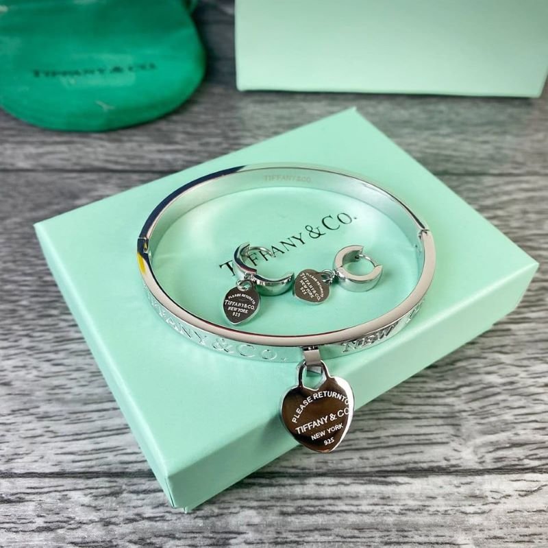 Premium Tiffany & Co. Inspired Jewelry Sets Golden / Silver - Image 16