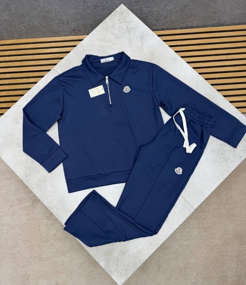 Moncler Men's Half-Zip Polo Tracksuit Set (Jacket & Matching Joggers) - Image 2