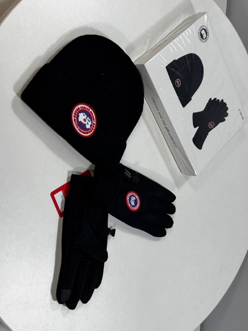 Canada Goose Arctic Program Winter Beanie and Gloves Set - Luxury Cold-Weather Accessory Combo - Image 2