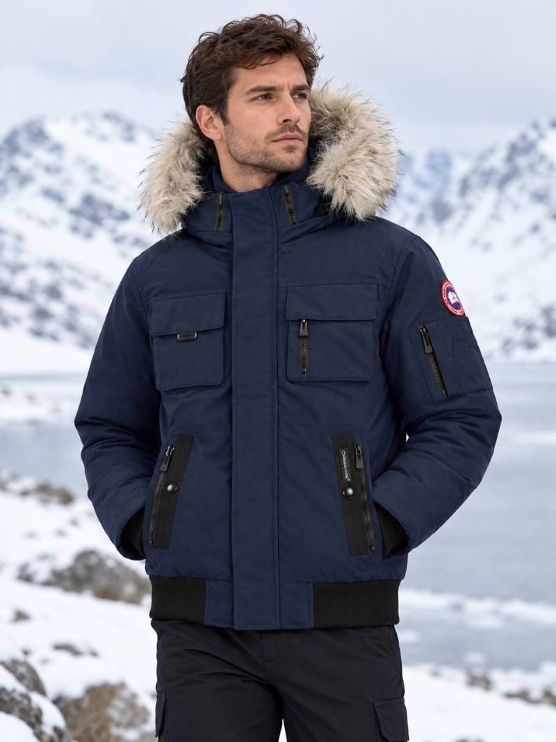 Canada Goose Junior Arctic Program Fur-Trimmed Bomber Jacket - Kids Luxury Winter Outerwear