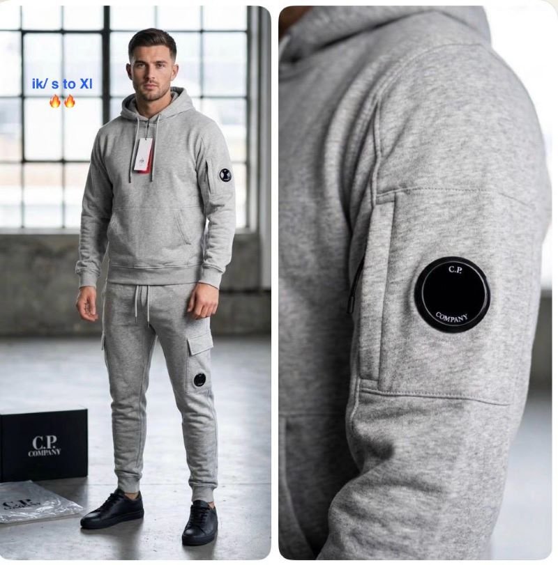 C.P. Company Men's Lens Fleece Tracksuit Collection - Image 2