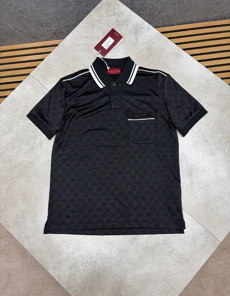 Gucci All-Over GG Monogram Cotton Jacquard Polo Shirt Collection - Image 2