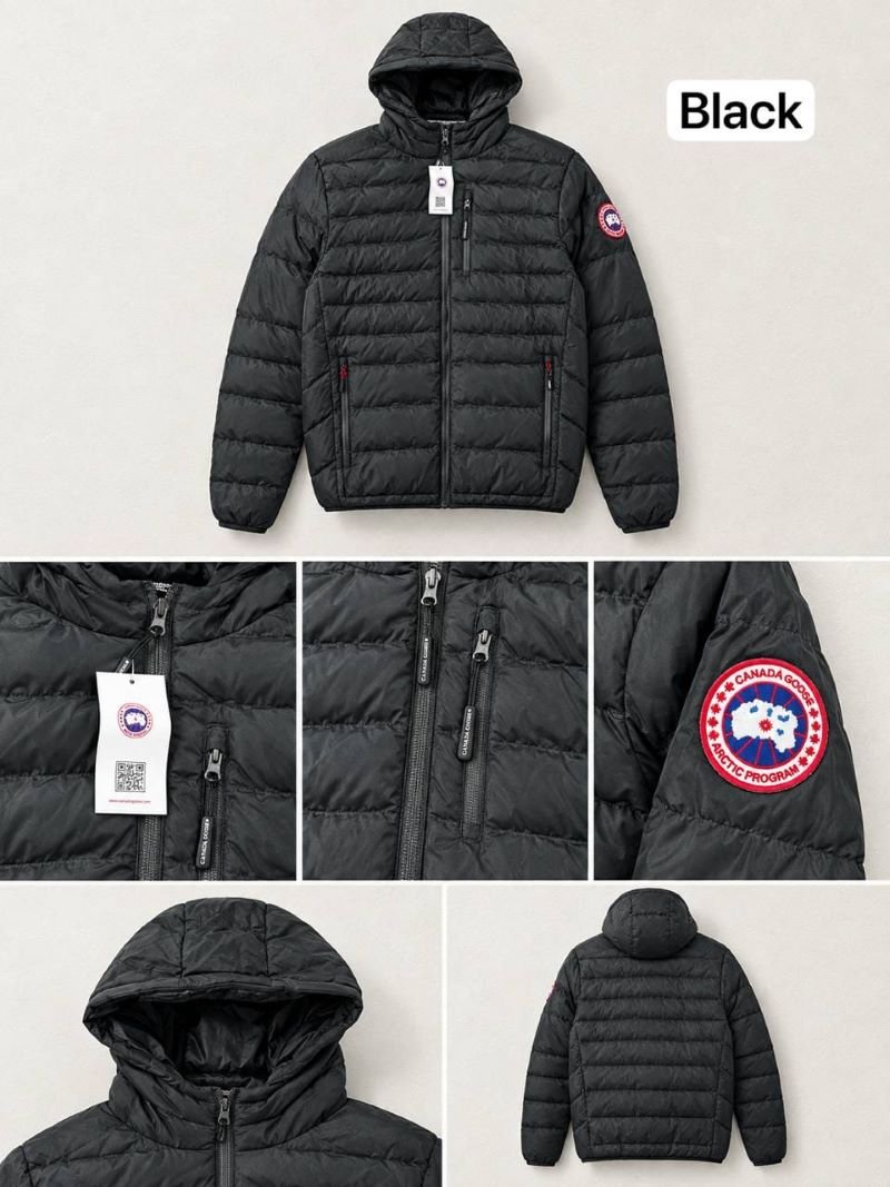 Men’s Lightweight Quilted Hooded Puffer Jacket Collection, ( Canada Goose, Stone Island & Montirex ) - Image 2