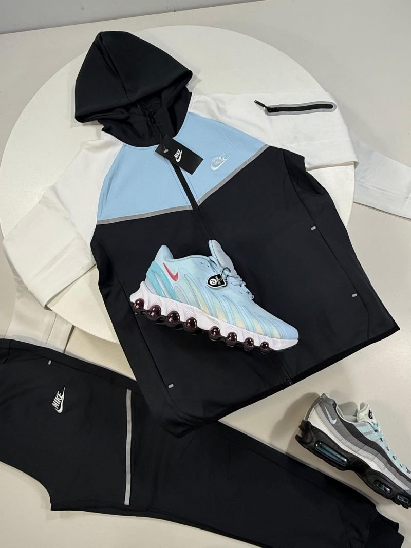 Men's Premium Athletic Tech Fleece Tracksuit and Sneaker Outfit Collection - Image 3