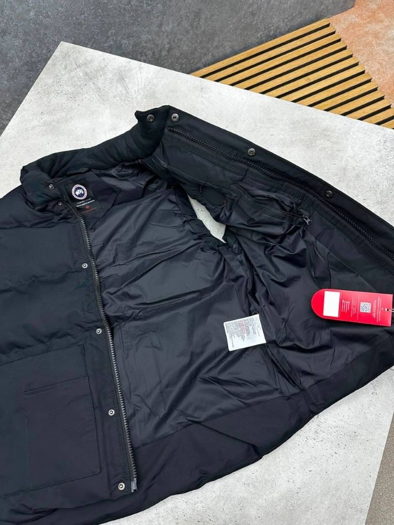 Men's Canada Goose Arctic Program Puffer Vest - Black Designer Outerwear - Image 2