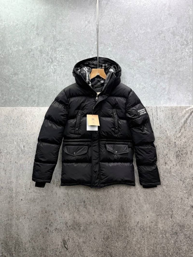 Burberry London England Check-Lined Puffer Down Jacket - Image 3