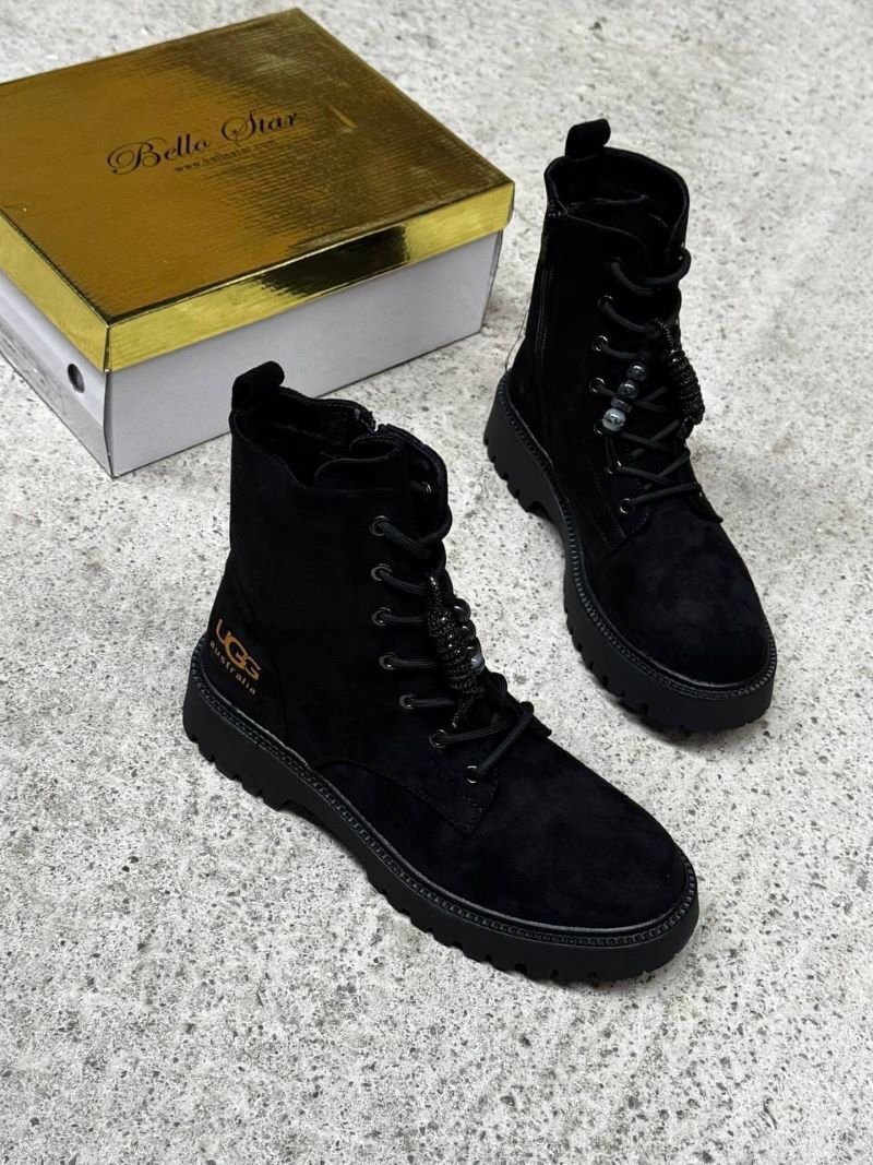 UGG Australia Women's Lug-Sole Suede Combat Boot Collection - Image 4
