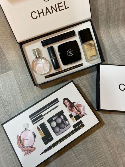 Luxury Chanel Fragrance and Makeup Gift Set Collection