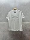Louis Vuitton Embossed Monogram LV Logo T-Shirt