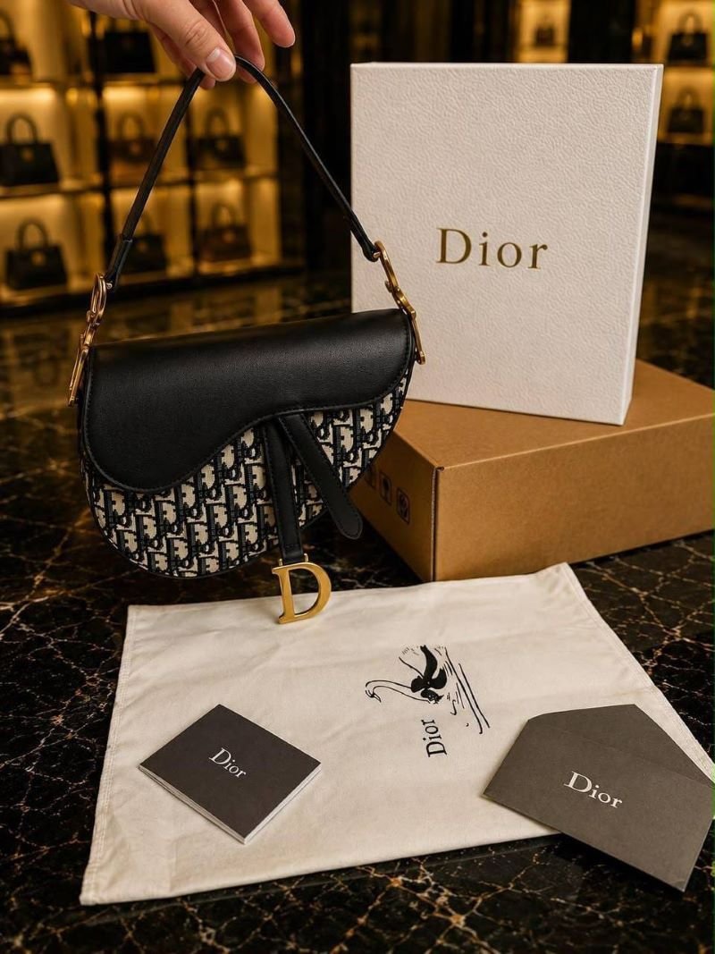 Dior Saddle Bag Collection with Authentic Packaging - Image 3