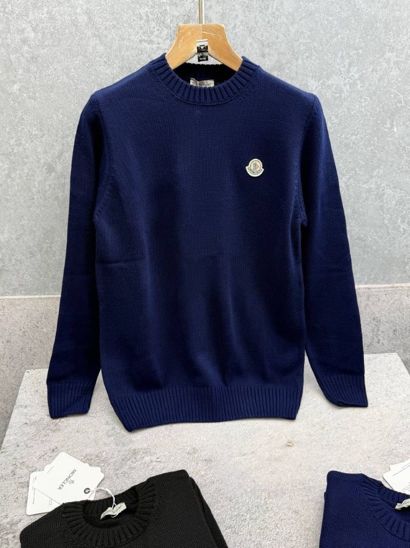 Moncler Men's Logo Patch Crewneck Knit Jumper - Image 3