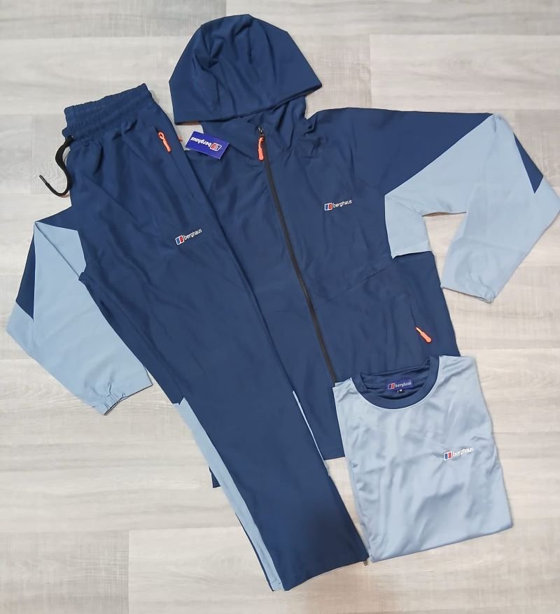 Berghaus Men's 3-Piece Lightweight Woven Tracksuit & Tech T-Shirt Set - Image 3