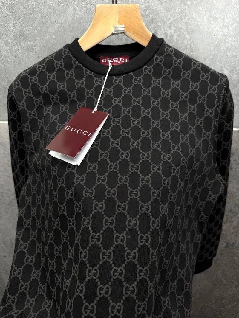 Gucci Embossed Monogram Crewneck Sweatshirt - Premium Designer Pullover - Image 4