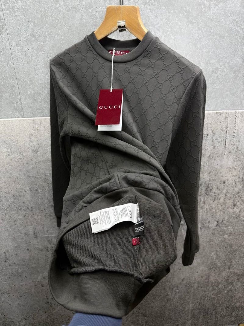 Gucci Embossed Monogram Crewneck Sweatshirt - Premium Designer Pullover - Image 31