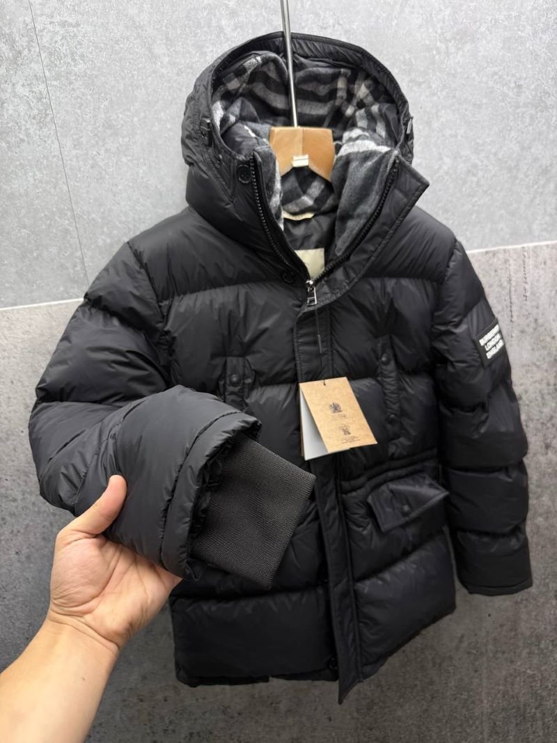 Burberry London England Check-Lined Puffer Down Jacket - Image 4
