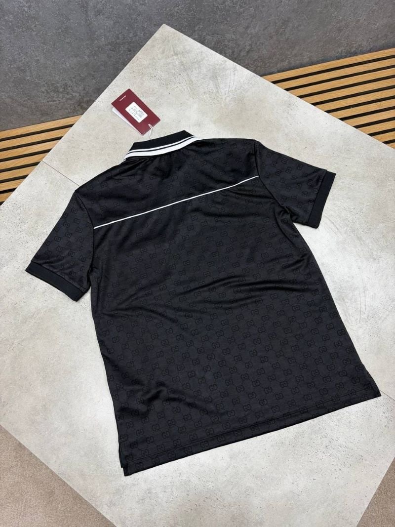 Gucci All-Over GG Monogram Cotton Jacquard Polo Shirt Collection - Image 4